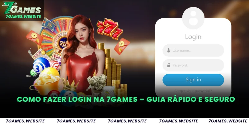 Como Fazer Login na 7Games